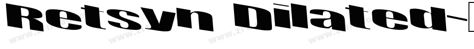 Retsyn Dilated字体转换